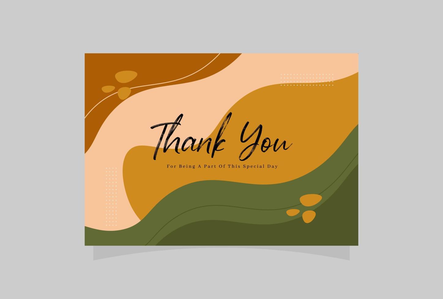 We are getting married thank you card vector