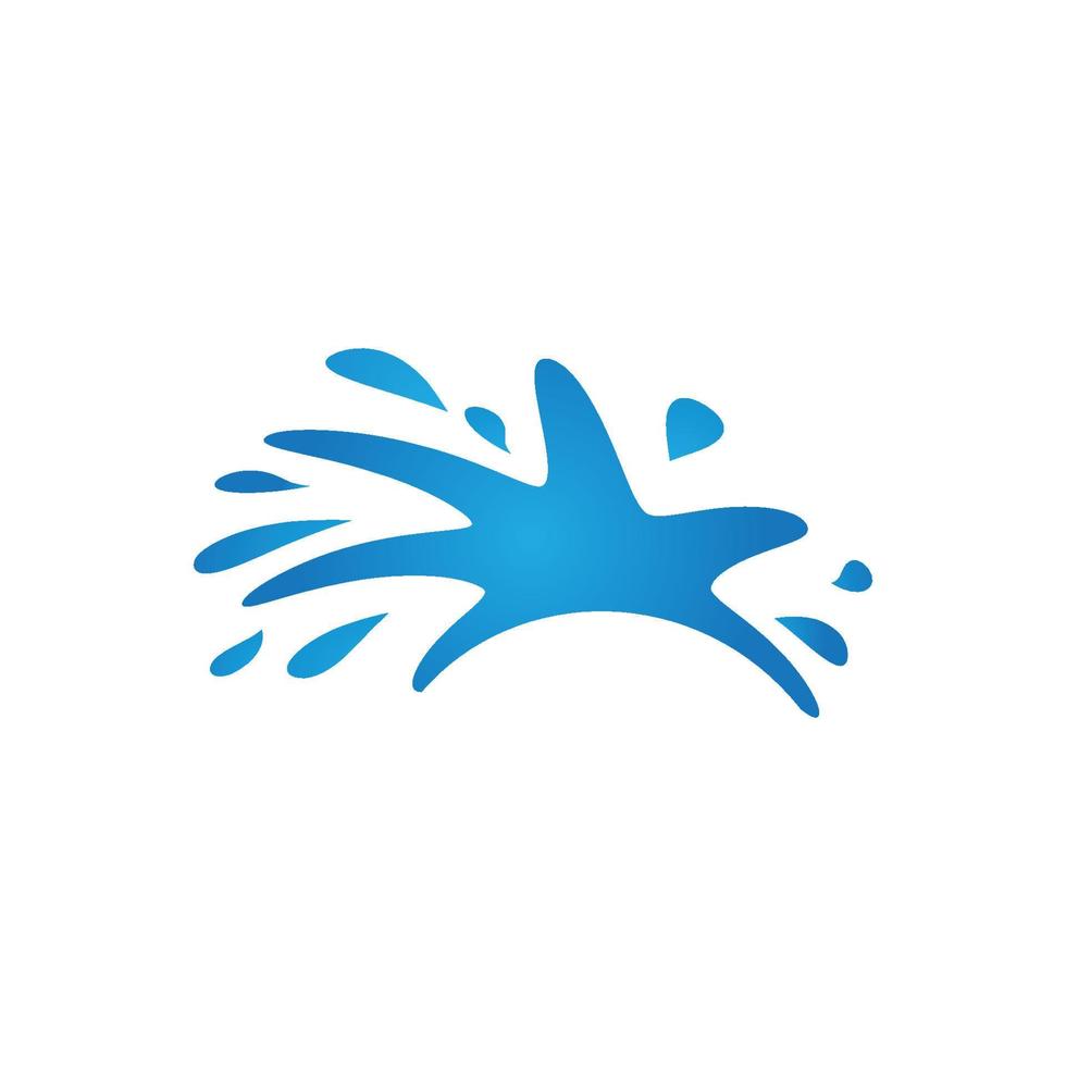 Water Splash logo vector