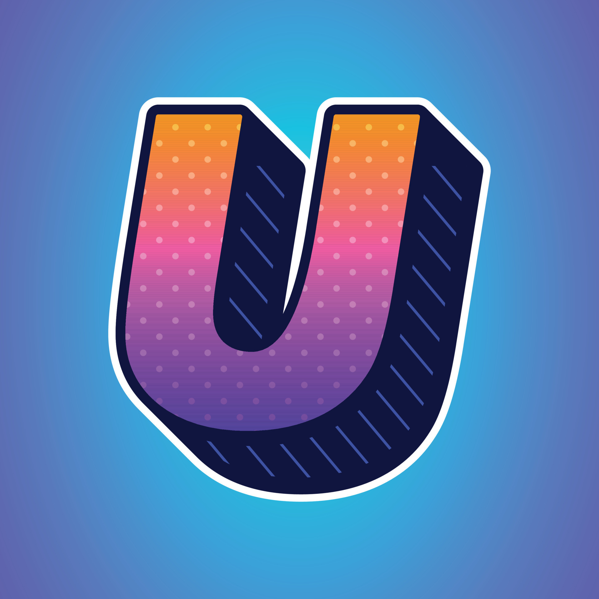 3d-illustration-of-letter-u-17556233-vector-art-at-vecteezy