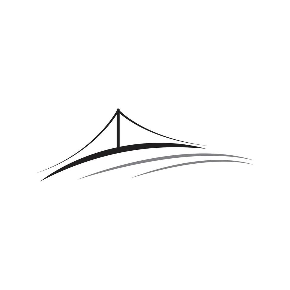 Bridge Logo Template vector