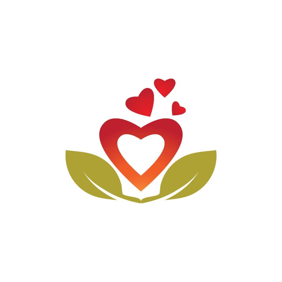 vector de plantilla de logotipo de corazón