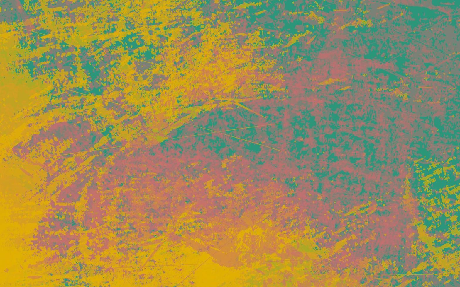 Abstract grunge painting multicolor background vector