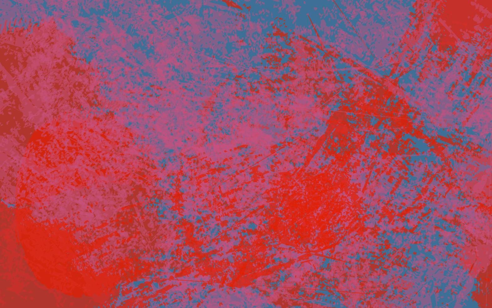 Abstract grunge painting multicolor background vector