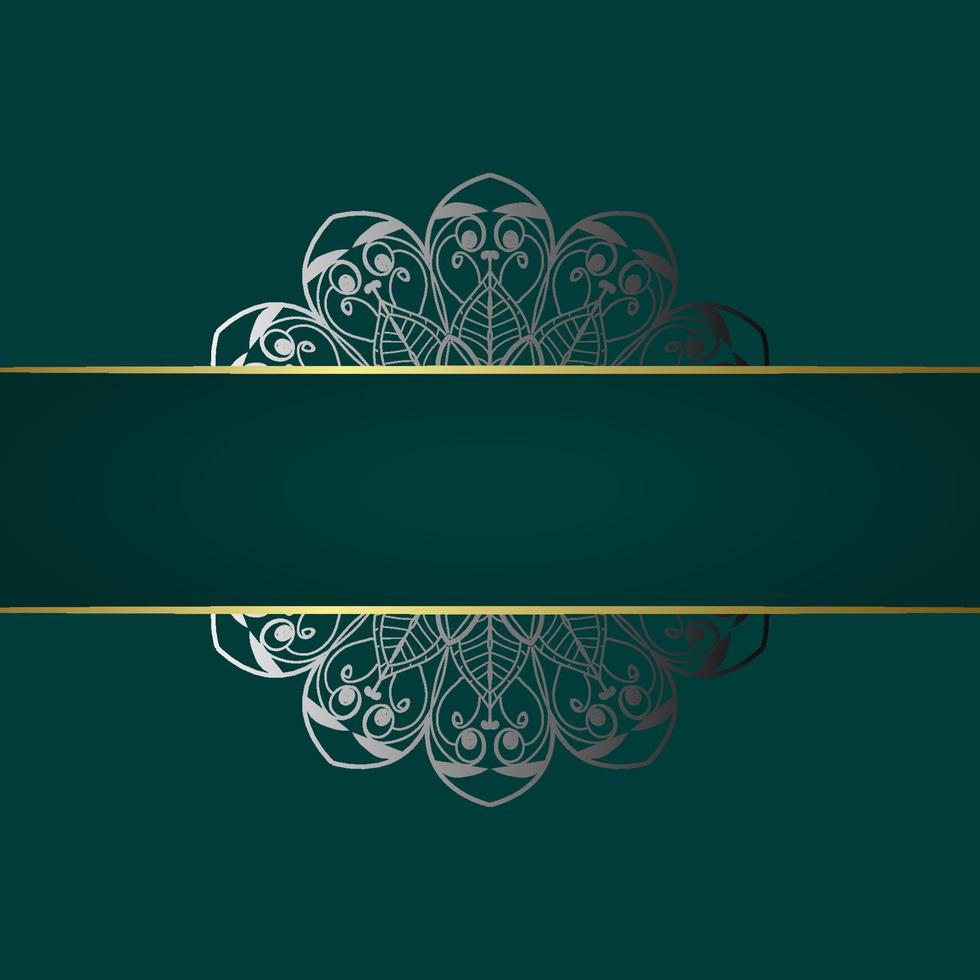 Luxury ornamental mandala background with arabic islamic east pattern style vector