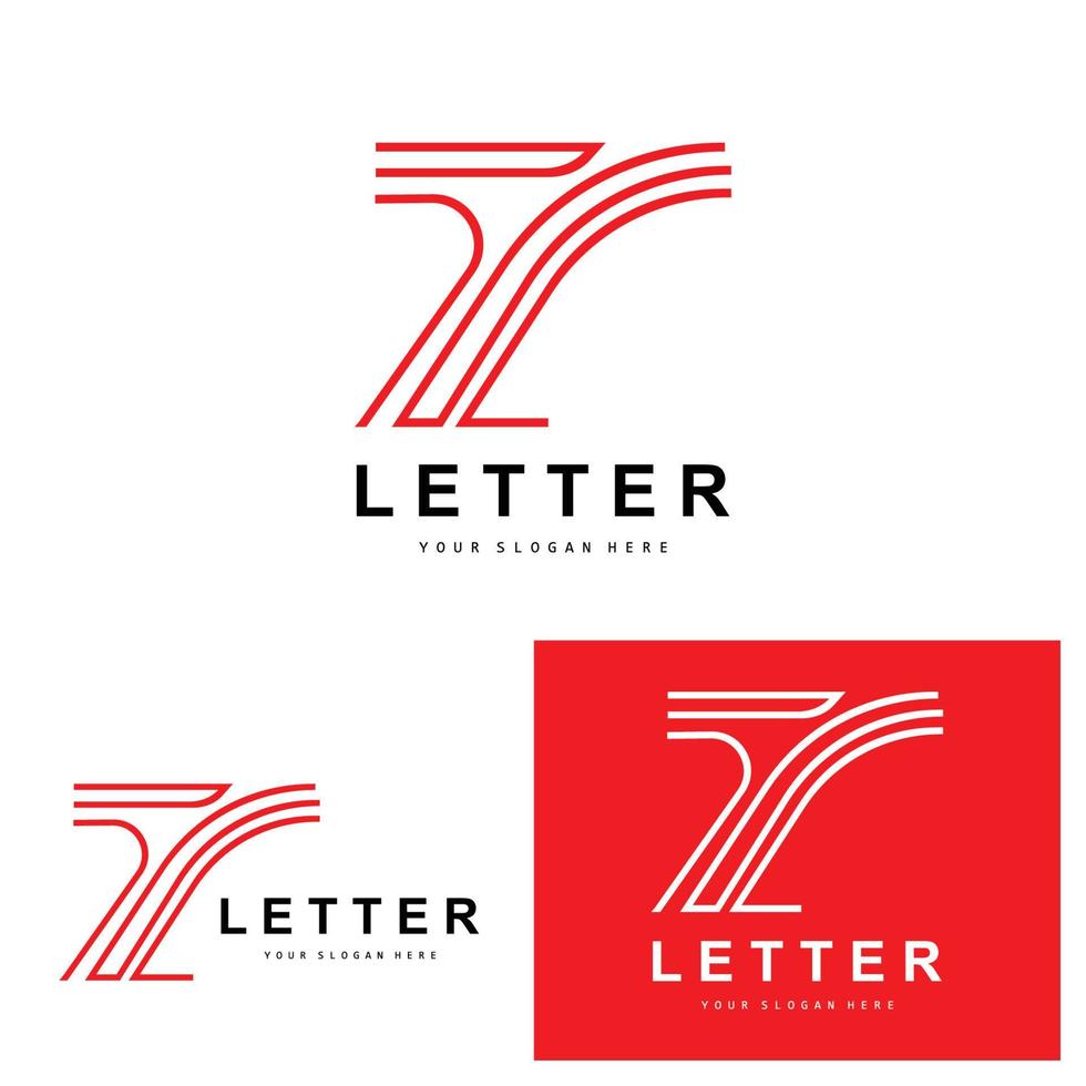 logotipo de letra t, vector de estilo de letra moderno, diseño adecuado para marcas de productos con letra t