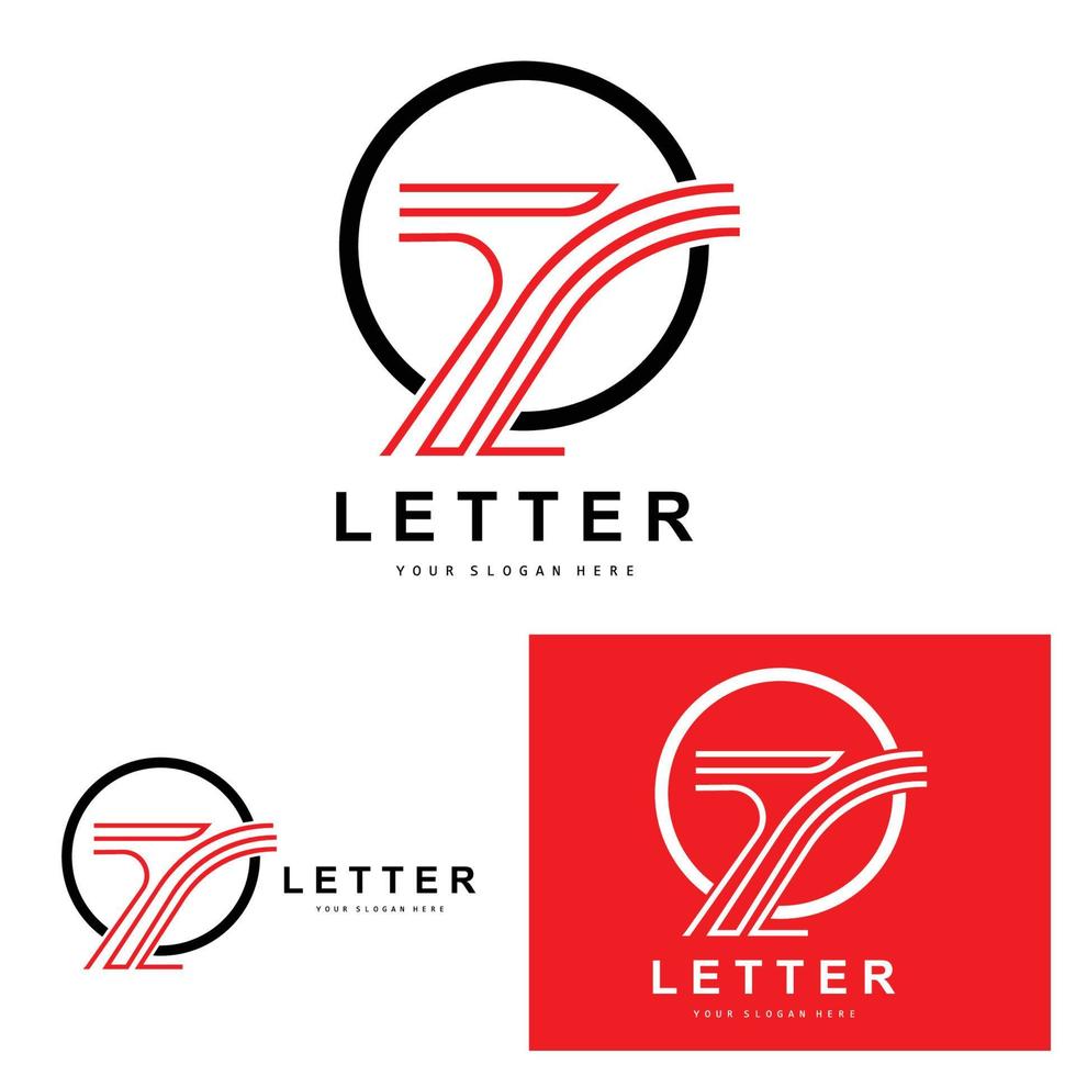 T Letter Logo, Modern Letter Style Vector, Design Suitable For Product Brands With T Letter vector