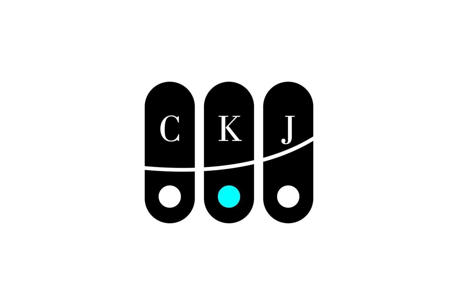 CKJ LETTER and ALPHABET LOGO DESIGN 17557610 Vector Art at Vecteezy