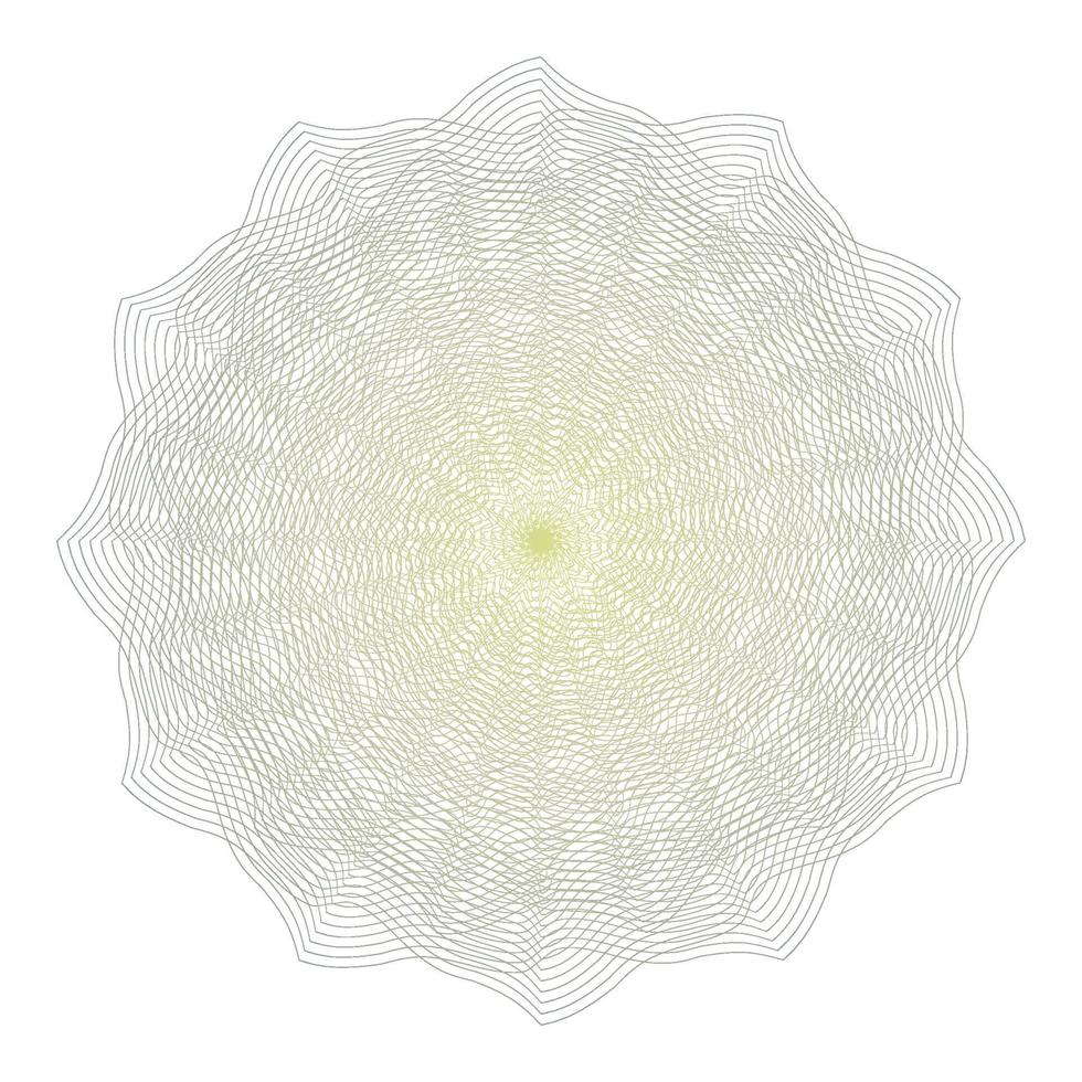 Guilloche Rosette Vector. Decorative Rosette Elements For Diploma Or Passport. Guilloche Background. Vector Illustration.