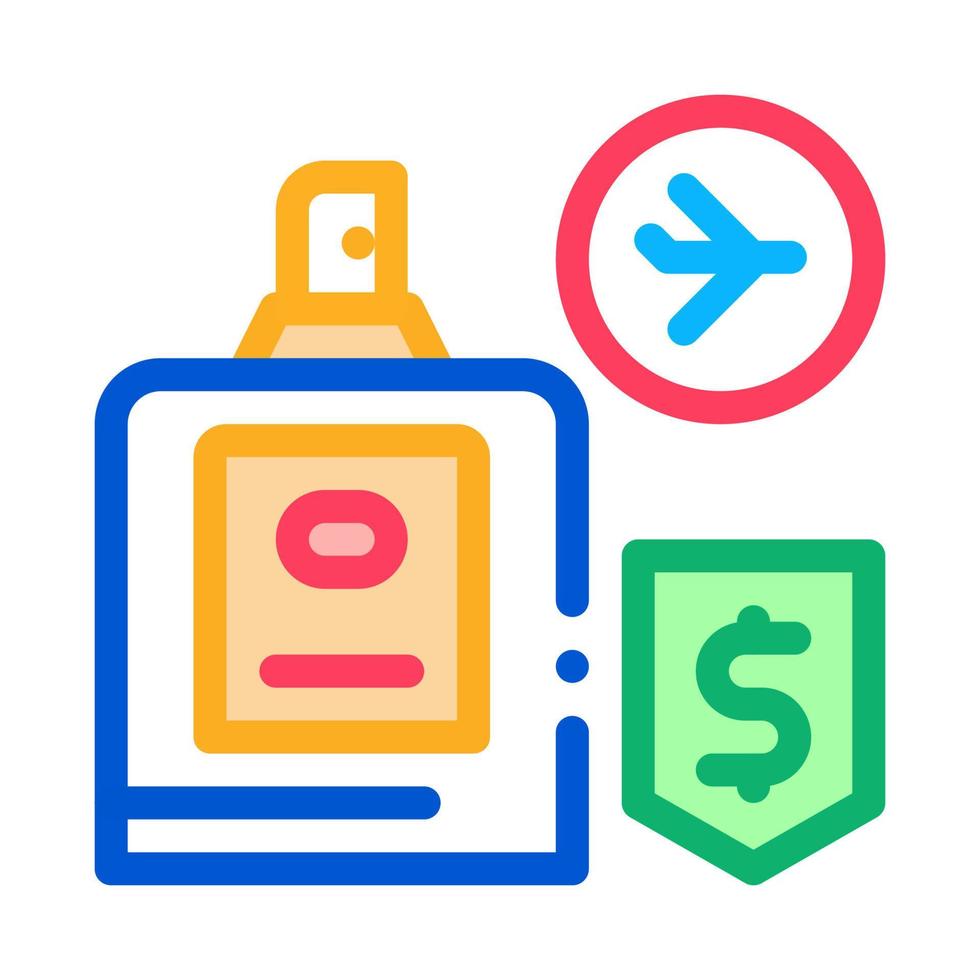 cosmetics in duty free icon vector outline illustration 17558856 Vector