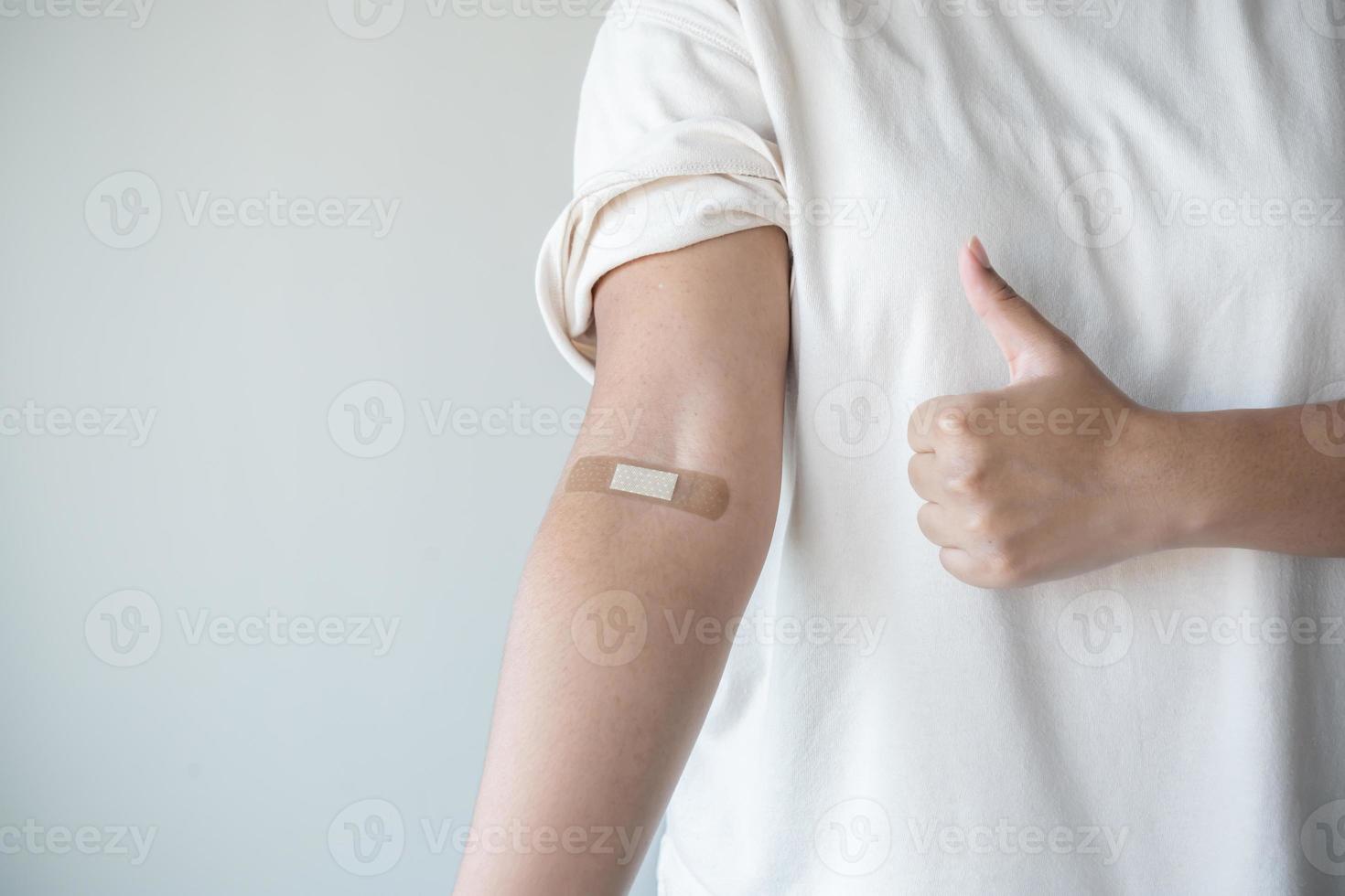 Blood donation concept. Give blood save up to three lives. photo