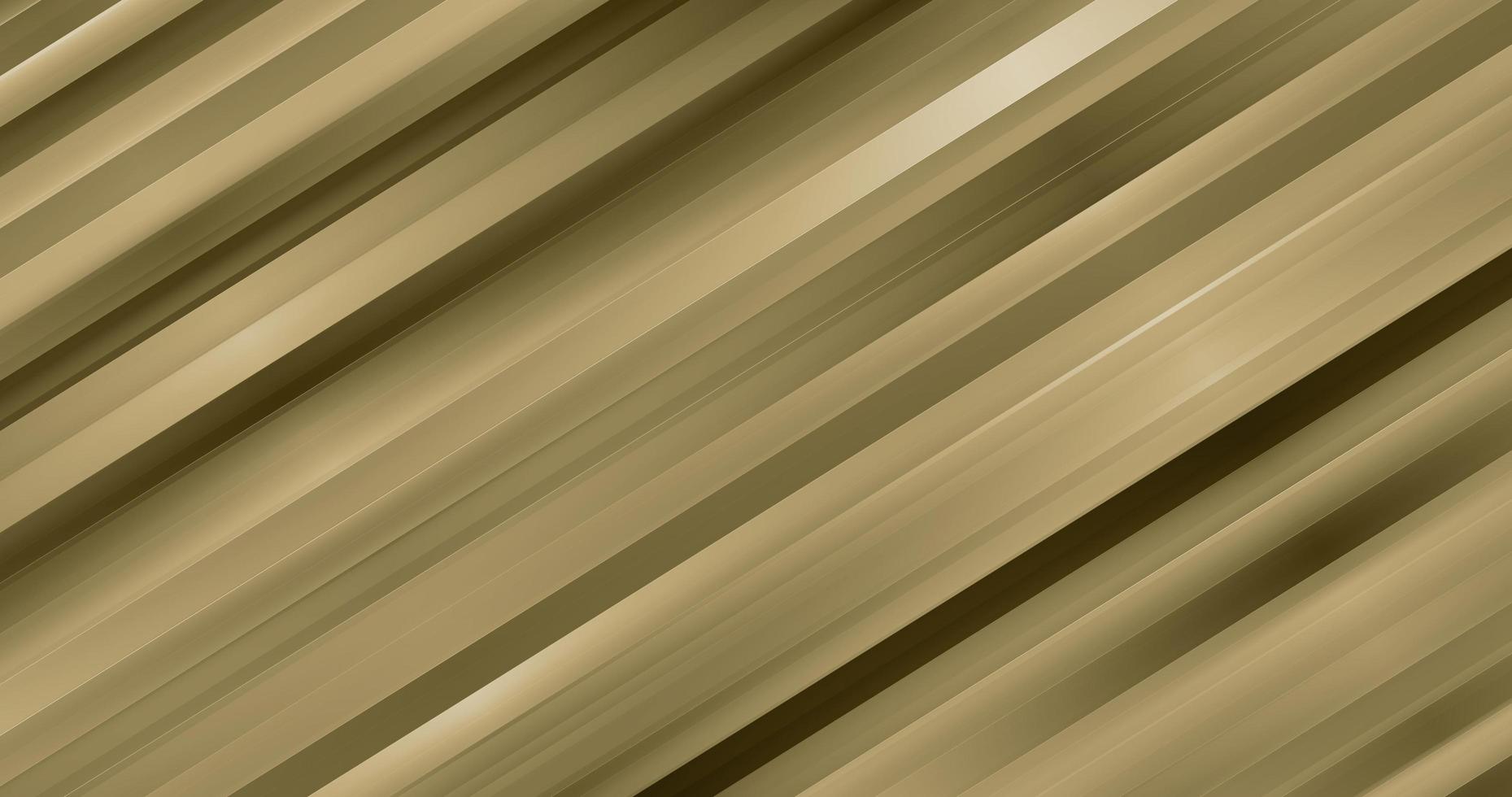 Abstract background of diagonal metallic yellow gold sticks of lines of stripes iridescent and changing their scale photo