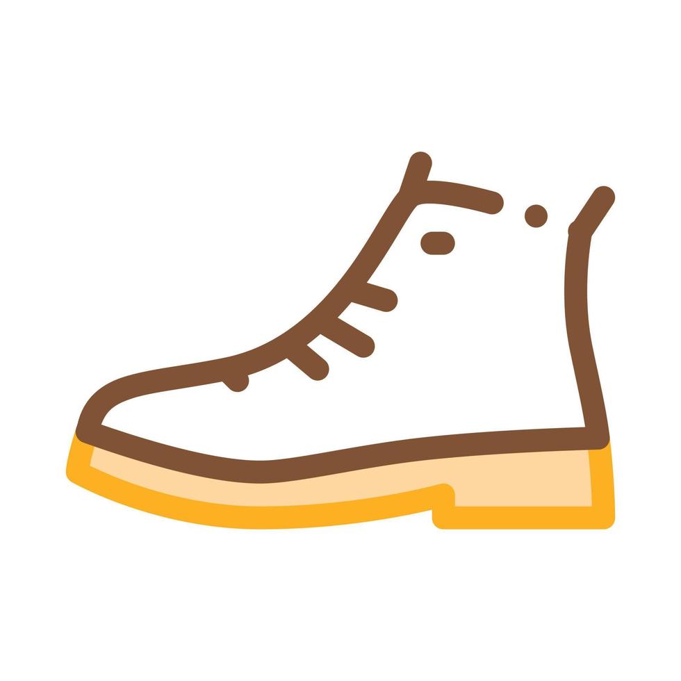 ilustración de contorno de vector de icono de zapato reparado