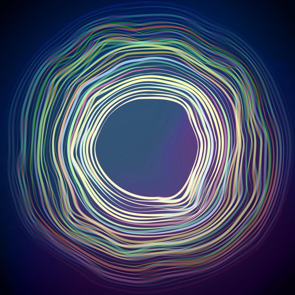 Moire Texture Vector. vector
