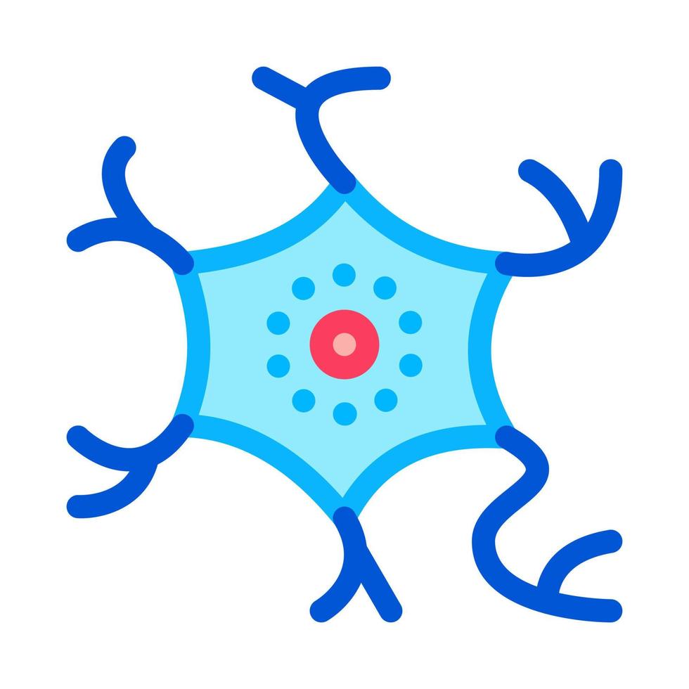 Human Body Cell Icon Vector Outline Illustration