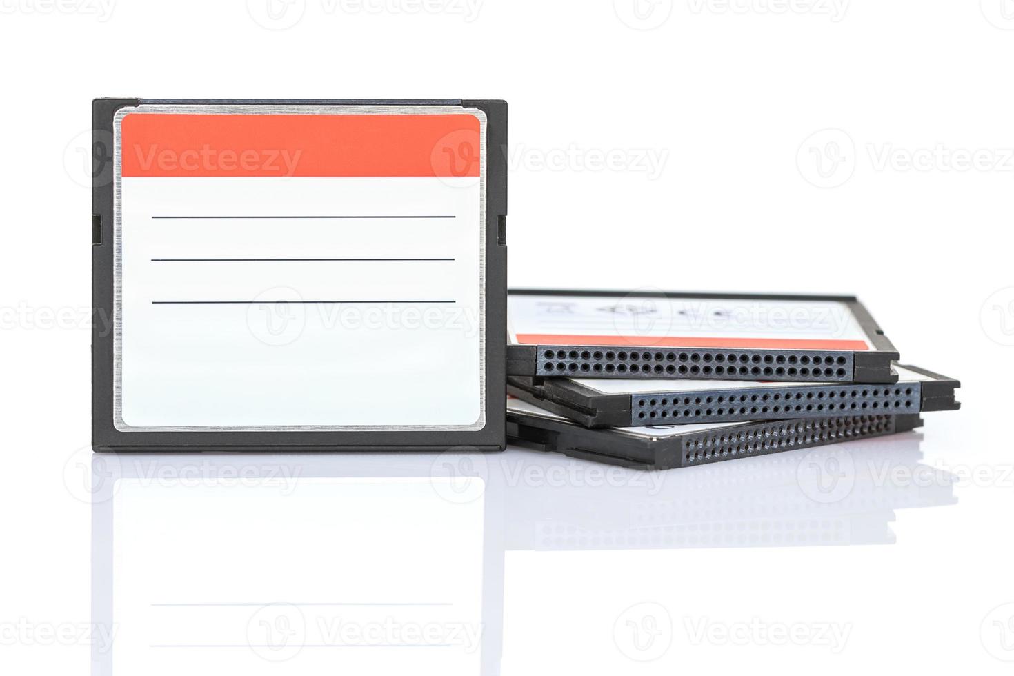 Compact Flash memory card photo