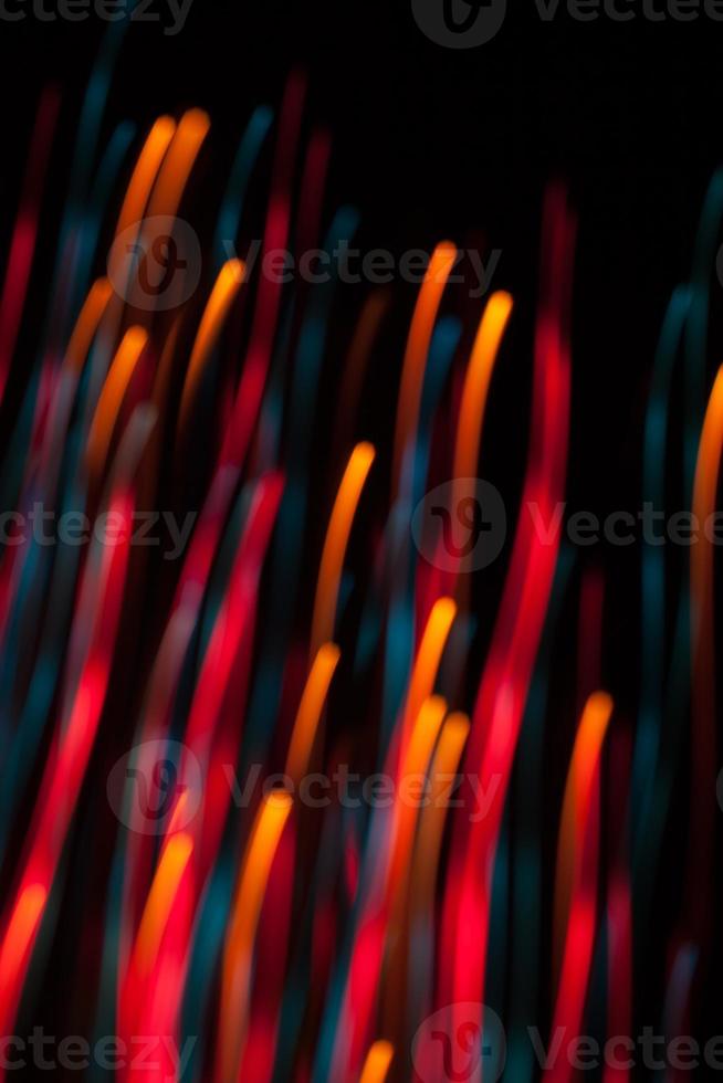 Abstract Christmas light background photo