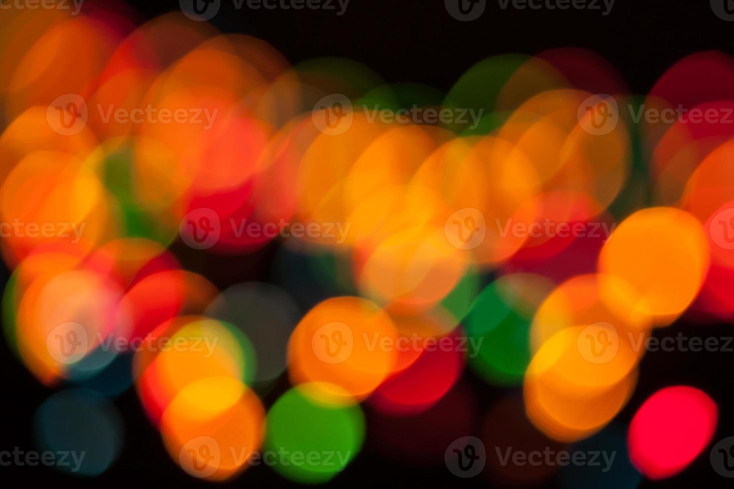 Abstract Christmas light background photo