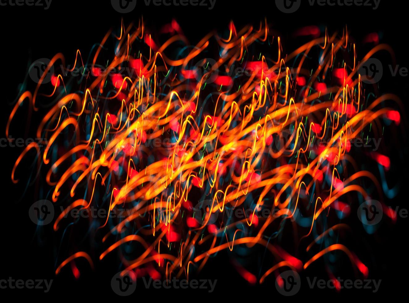 Abstract Christmas light background photo