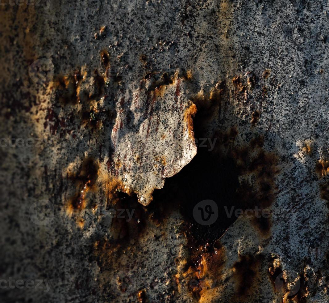 Old paint and rust photo