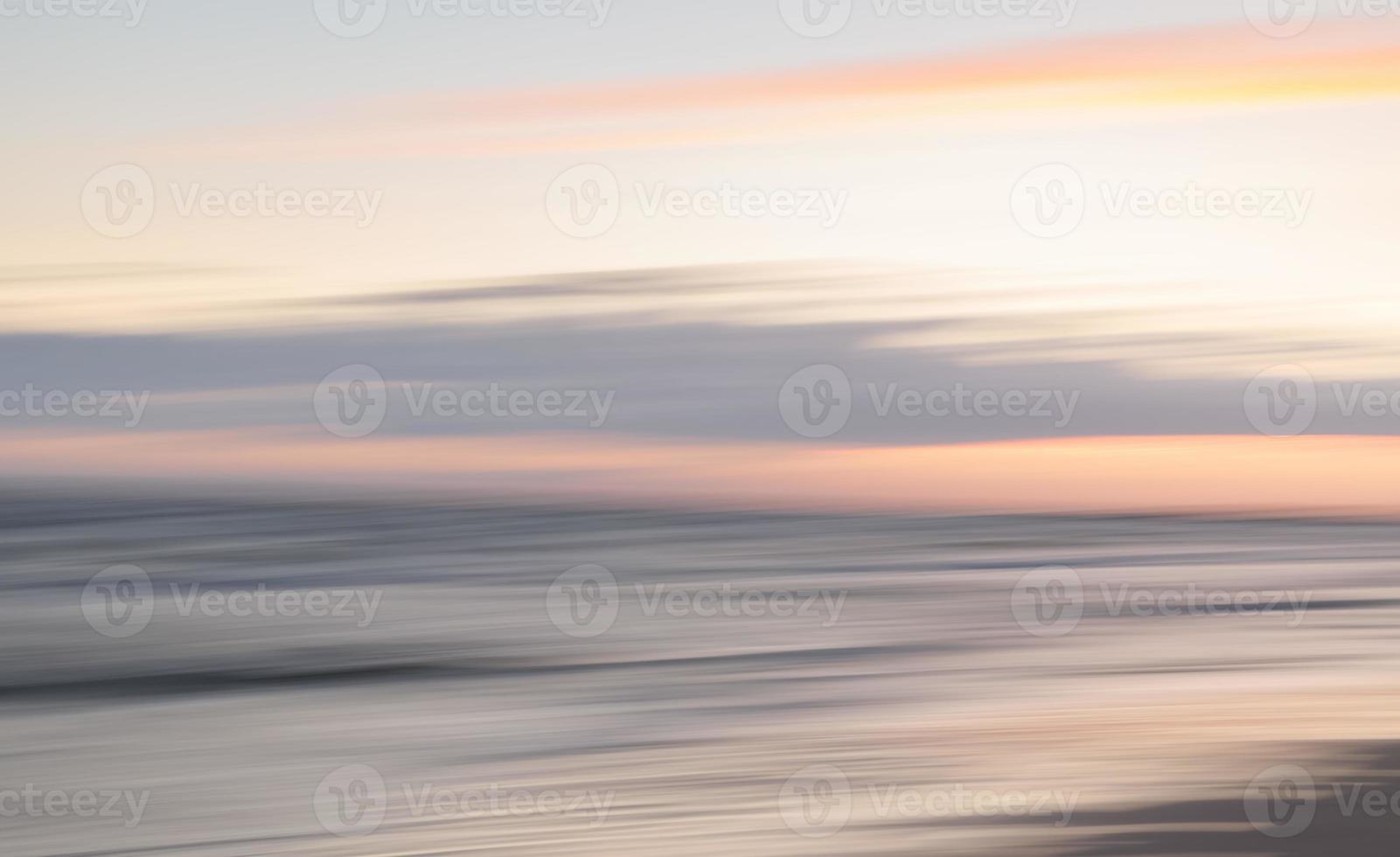 blurred sea landscape photo