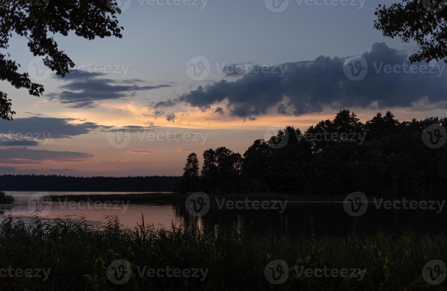 lago biale en augustow. Polonia foto