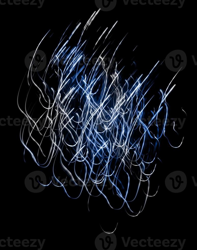 Abstract lights background photo