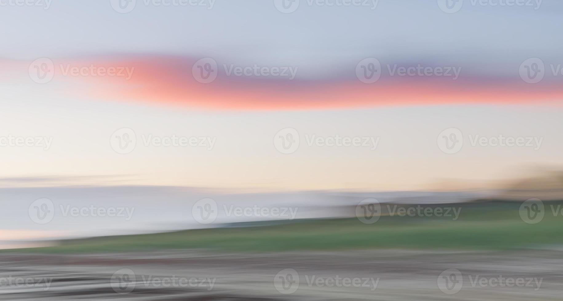 blurred sea landscape photo