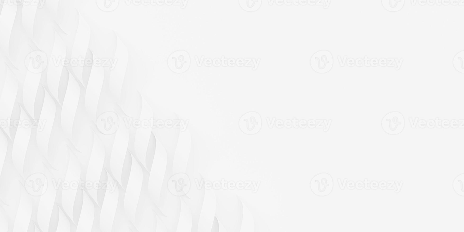 background abstract white white crease on background texture soft light Modern bright background with wrinkles 3D illustration photo