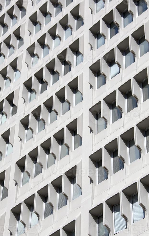 Auckland Skyscraper Windows With Blinds photo