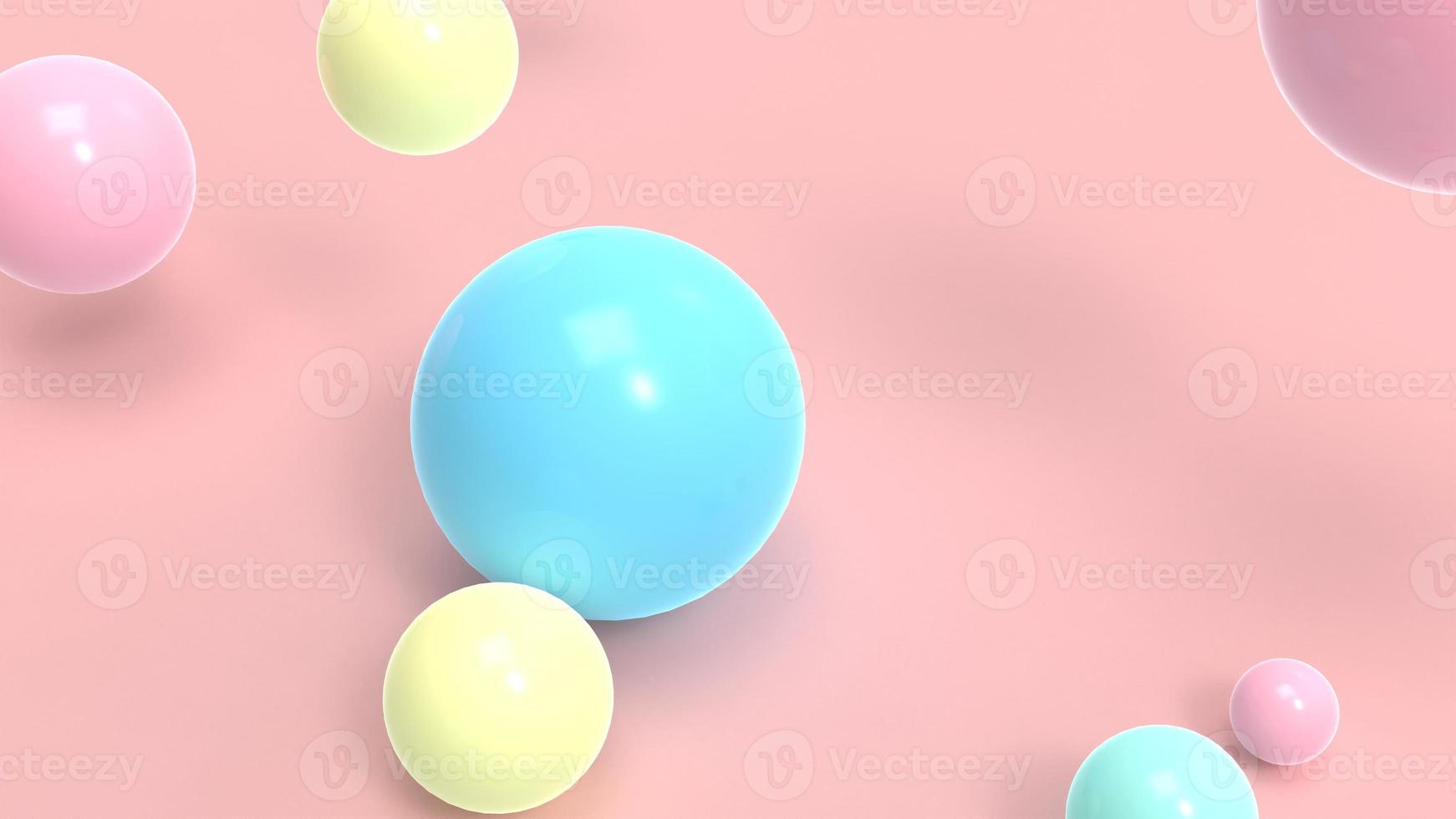 colorful paste beads background, pearls background 3D render photo