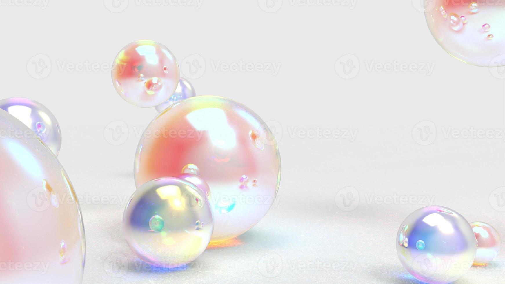 luxury pearls background, pearls background 3D render photo