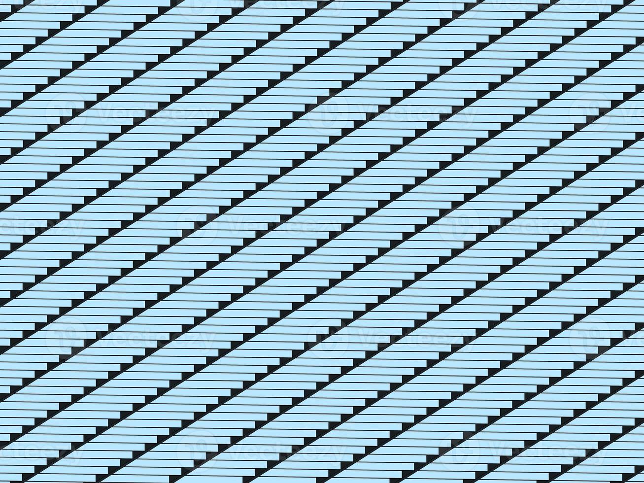 Computer generated blue and black 3D stairs,tiles seamlessly photo