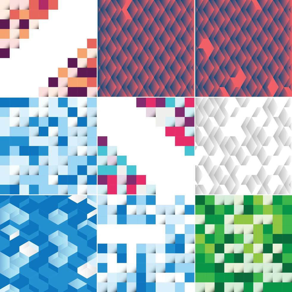 Vector background with an illustration of abstract squares suitable for use as a background design for posters. flyers.