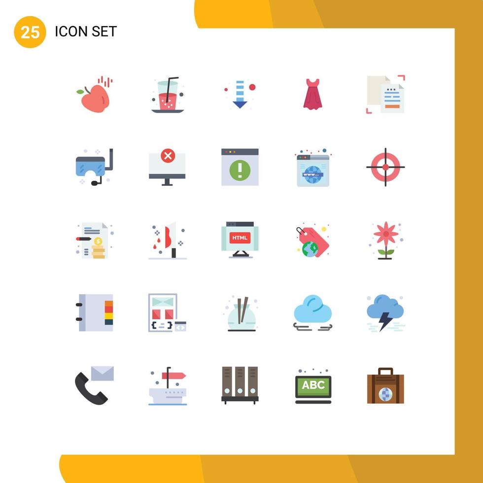 Universal Icon Symbols Group of 25 Modern Flat Colors of duplicate data direction copy wedding Editable Vector Design Elements