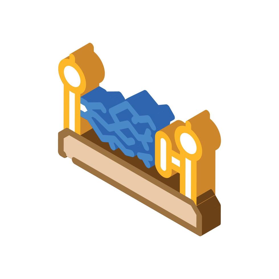 electromagnetic device isometric icon vector illustration