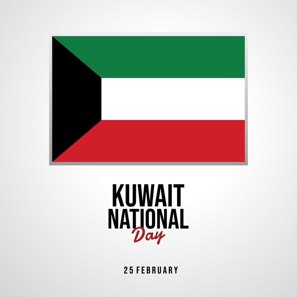 Kuwait National Day Background. Celebration Card 25 February 17578835