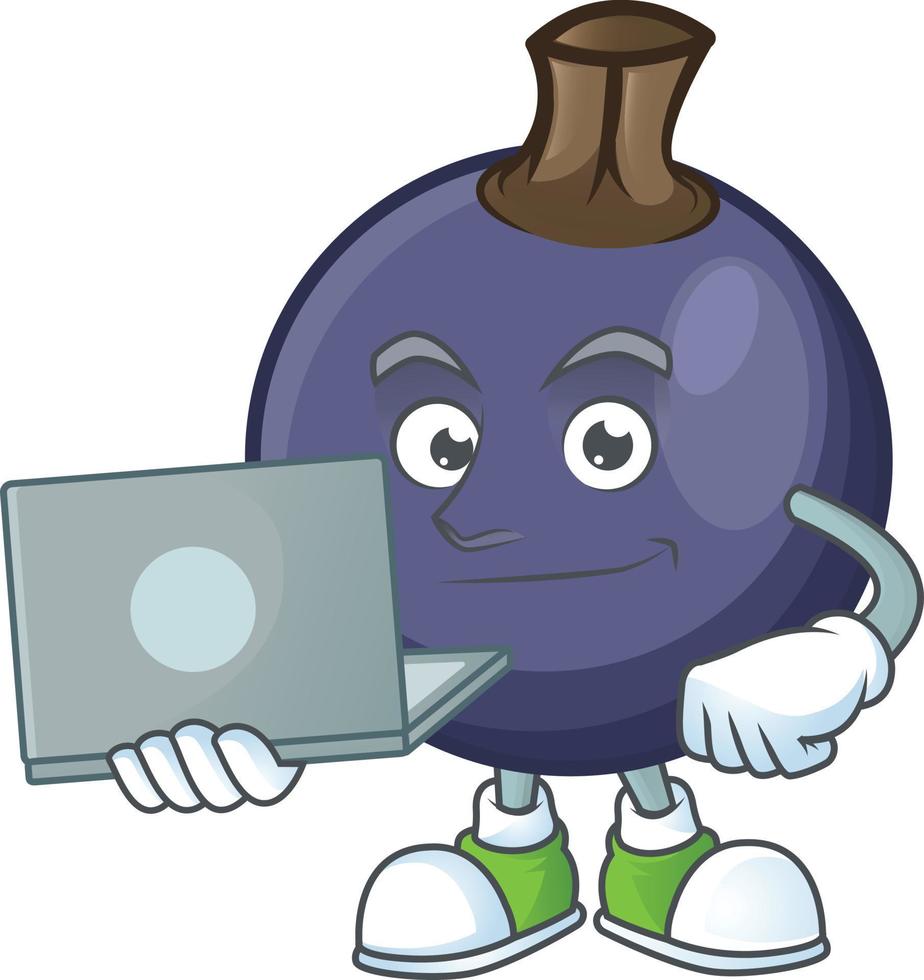 Blackcurrant Fruit Vector