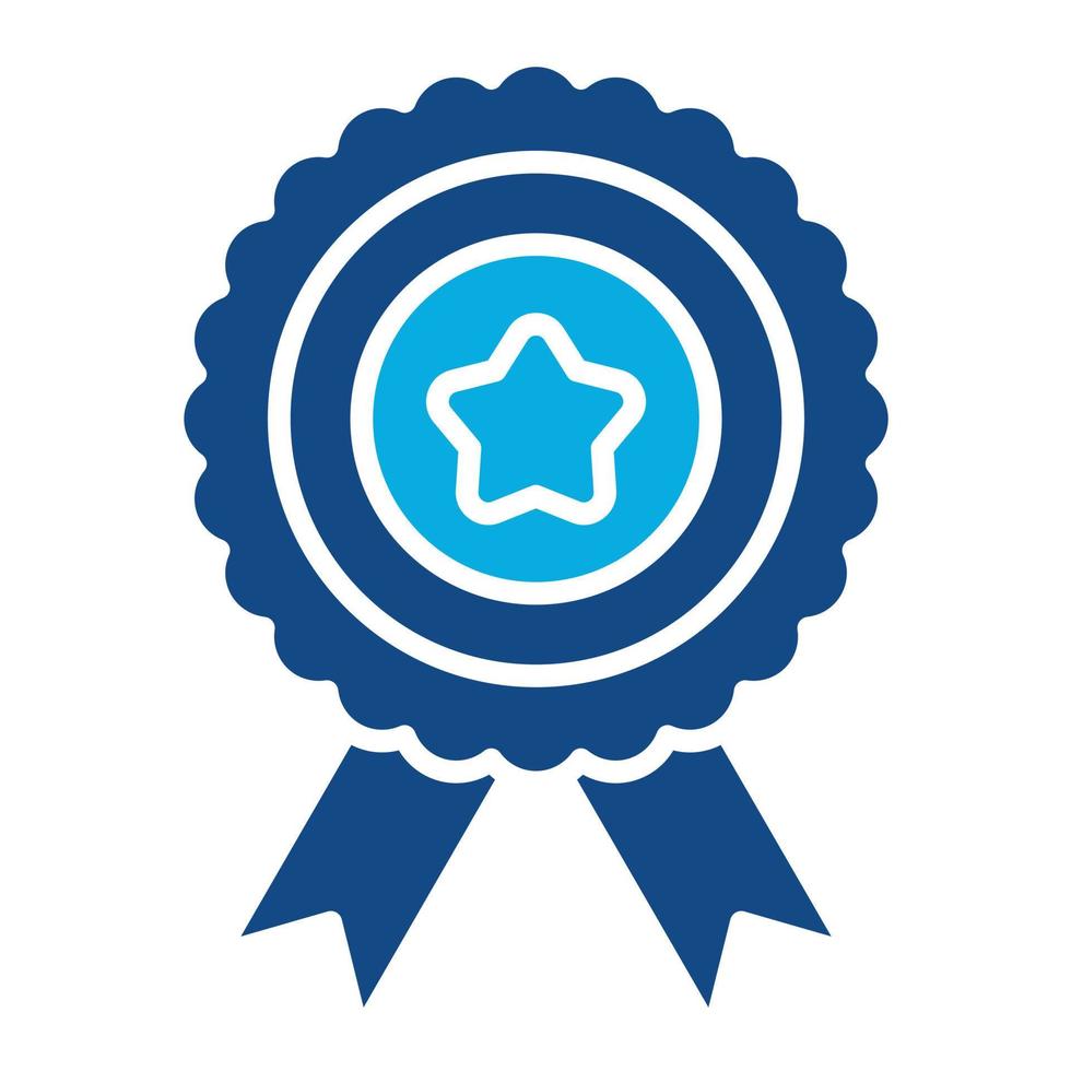 Best Practice Glyph Two Color Icon vector