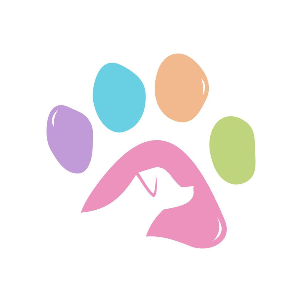 Simple Paws Logo vector