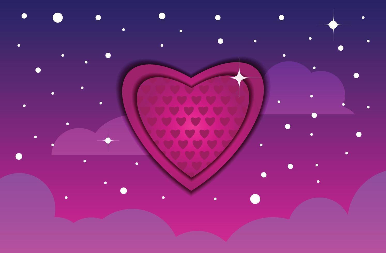 san valentín fondo resumen signo amor corazón vector