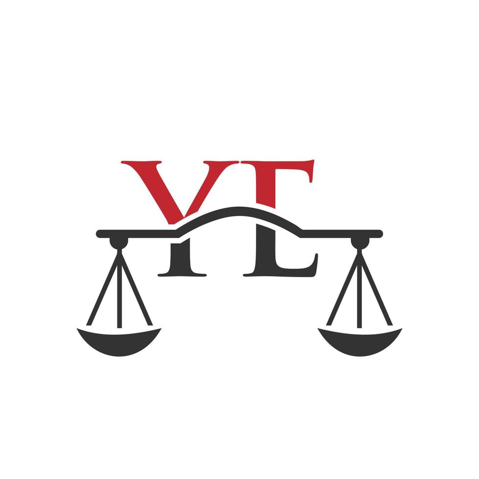 diseño del logotipo ye de la carta del bufete de abogados. signo de abogado de ley vector