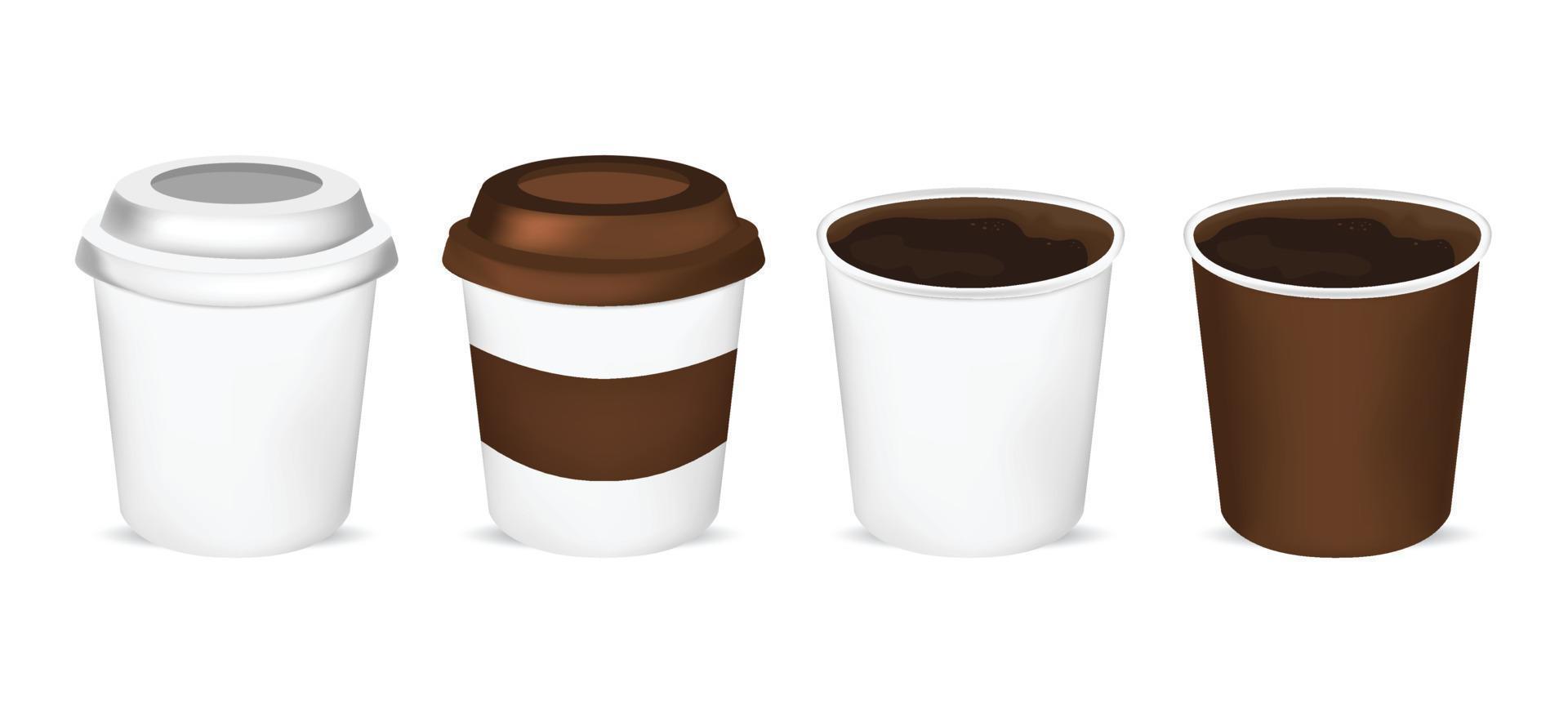 Takeaway Coffee vector mockup design