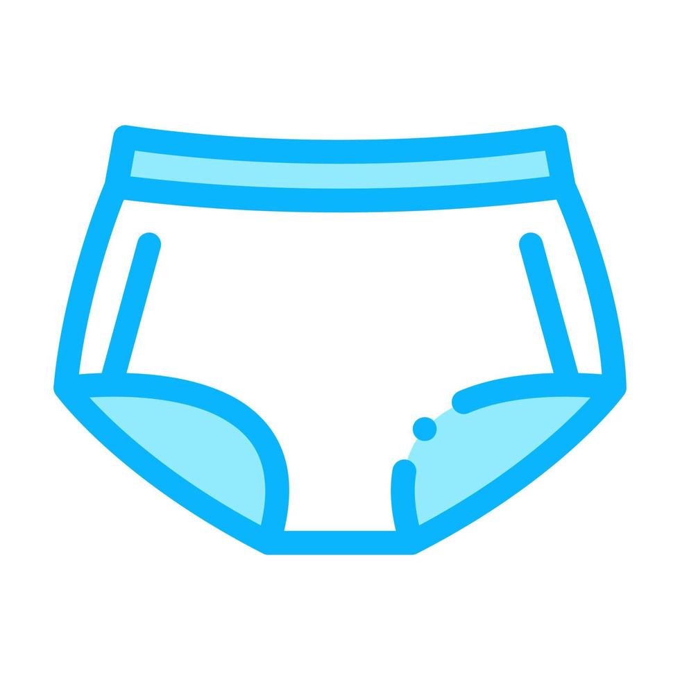 ilustración de contorno de vector de icono de pantalones maxi