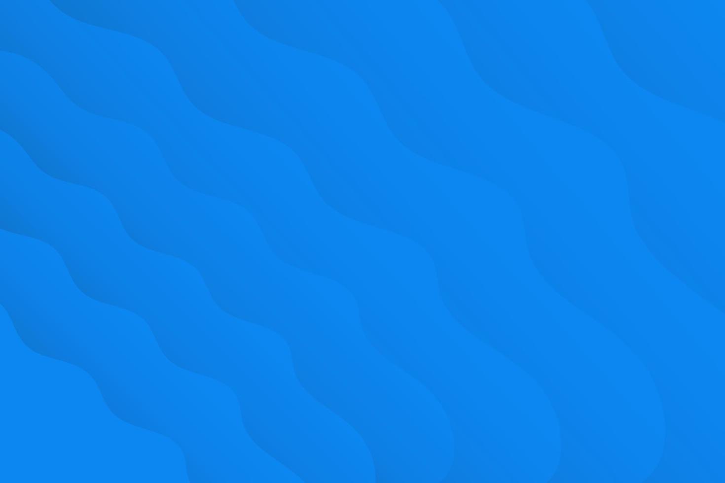 Vector illustration abstract blue patter seamless curve shell gradient color 3d shape motion