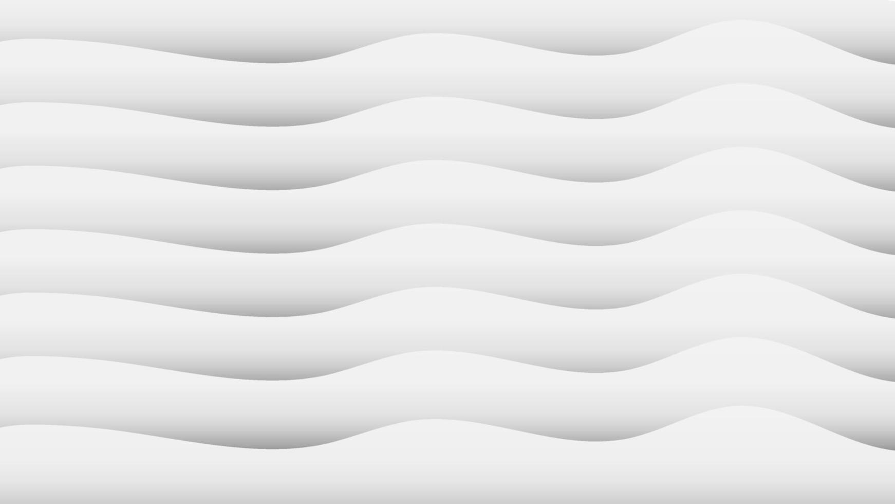 Vector illustration abstract white and grey patter seamless curve shell gradient color 3d shape motion