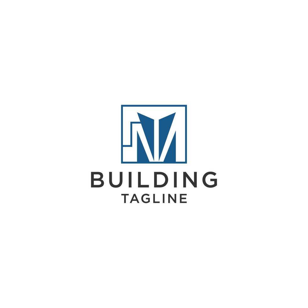 Real estate logo design. House and building vector
