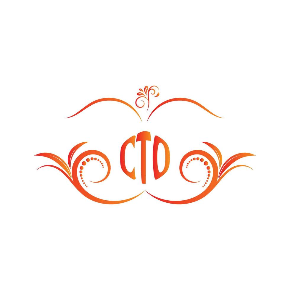 CTO Letter logo design, CTO vector logo,  CTO with shape,  CTO template with matching color, CTO logo Simple, Elegant,  CTO Luxurious Logo, CTO Vector pro, CTO Typography,