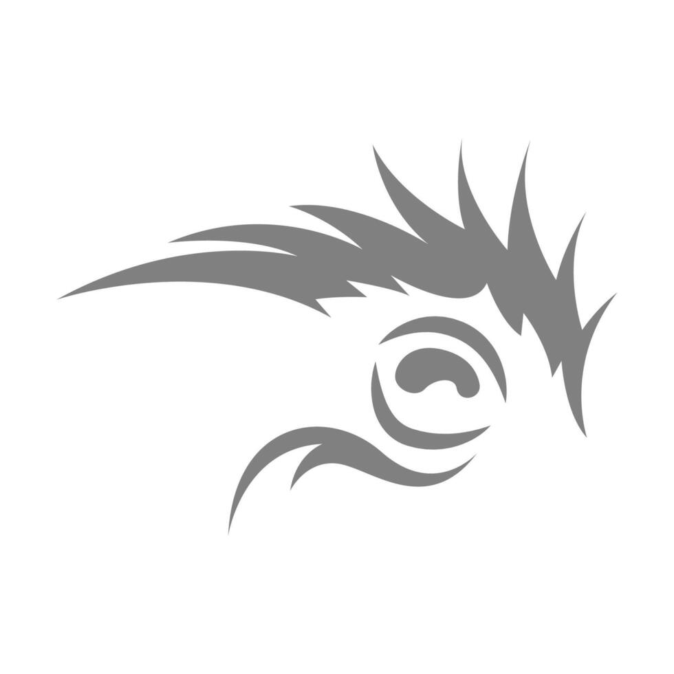 Eye icon logo design vector