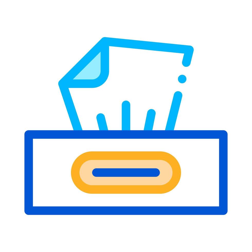 Dry Wipes Package Icon Vector Outline Illustration