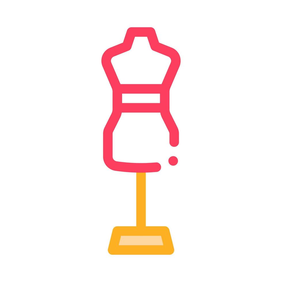 Dummy For Measure Icon Vector Outline Illustration